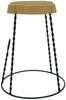 Hocker Korkano braun 40x50x40 cm massivum Kork Metall Hocker-im-Korken-Design Sitzhocker Korkmöbel Barhocker Küchenhocker Loungehocker Bild 3