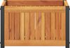vidaXL Pflanzkübel 45x30x27,5 cm Massivholz Akazie und Stahl 367613 Bild 4