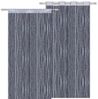 Arsvita Fadenvorhang Metallik-Optik mit Stangendurchzug, Türvorhang 140x250cm (Silber) Bild 3