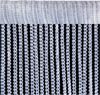 Arsvita Fadenvorhang Metallik-Optik mit Stangendurchzug, Türvorhang 140x250cm (Silber) Bild 4