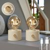 Northpoint LED Nachttischlampe Vintage Akku LED Tischlampe mit USB-C dimmbar Bild 2