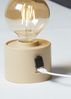 Northpoint LED Nachttischlampe Vintage Akku LED Tischlampe mit USB-C dimmbar Bild 4