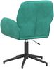 vidaXL Drehstuhl 54 x 55 x 90 cm Türkis Samt (V) 42034352 Bild 5