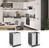 Küchenunterschrank R-Line Weiß Landhaus 60 cm , AP Eiche Vicco Bild 2