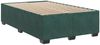 vidaXL Boxspringbett mit Matratze Dunkelgrün 120x190 cm Samt 3290855 Bild 5