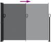 vidaXL Seitenmarkise Ausziehbar Schwarz 160x600 cm 4004519 Bild 5