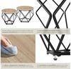 tectake Couchtisch 2er Set Couchtisch (1-St, 2 tlg), Zwei modische Couchtische im minimalistischen Industrial Look Bild 4