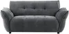Vente-unique - NAPIZO Sofa Stoff Grau - B 89 cm x H 79 cm x L 170 cm Bild 2