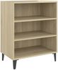 vidaXL Sideboard Sonoma-Eiche 57 x 35 x 70 cm Spanplatte [806061] Bild 2