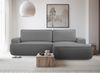 AX LIVING Ablia Sofa L Form mit Schlaffunktion Dunkelgrau 267 cm R Bild 1