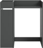 Waschmaschienenumbau Set (B/H/T: 95x101x60 cm) in anthrazit Nachbildung Bild 2