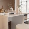 Schminktisch Marla Weiß Hochglanz 120 cm mit Hocker Vicco Bild 5