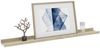 vidaXL Wandregale 2 Stk. Weiß und Sonoma-Eiche 80x9x3 cm 326691 Bild 3