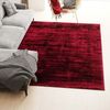 Viskose Teppich »Chester« 200 x 140 cm - dunkelrot Bild 3