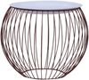 Couchtisch, Sofatisch Golden Ø 41 cm Bild 2