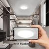 Nettlife LED Panel Kaltweiß Deckenleuchte Flach Rund Ø22cm Tageslichtweiß 6500K Panel, LED fest integriert, Kaltweiß, für Flur, Küche, Esszimmer, Wohnzimmer, Schlafzimmer, Kinderzimmer Bild 3