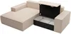 Vente-unique - AMELIA Sofa Stoff Beige - B 167 cm x H 85 cm x L 240 cm Bild 5