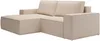 Vente-unique - AMELIA Sofa Stoff Beige - B 167 cm x H 85 cm x L 240 cm Bild 3