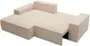 Vente-unique - AMELIA Sofa Stoff Beige - B 167 cm x H 85 cm x L 240 cm Bild 4