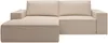 Vente-unique - AMELIA Sofa Stoff Beige - B 167 cm x H 85 cm x L 240 cm Bild 2