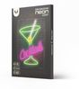 Neon PLEXI LED Cocktails rosa grün FPNE02X zum aufhängen mit Wandhalterung Deko Bild 2