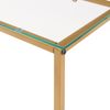 Konsolentisch Kronoby 100x30x80 cm Goldfarben/Klarglas [en. casa] Bild 5