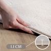 SIMPEX24 Teppich Unicolor - Einfarbig, Rund, Höhe: 11 mm, Perfekt geeignet für Wohnzimmer, Schlafzimmer,Kinderzimmer Bild 3