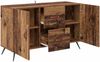 vidaXL Sideboard mit Schubladen Altholz 100 x 36 x 60 cm Holzwerkstoff 882451 Bild 5