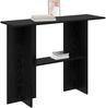 vidaXL Konsolentisch Schwarze Eiche 100 x 30 x 75 cm Holzwerkstoff 8001176 Bild 3
