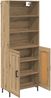 vidaXL Highboard Artisan-Eiche 69,5 x 34 x 180 cm Holzwerkstoff 3415868 Bild 5