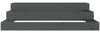 vidaXL Pflanzkübel Grau 107x107x27 cm Massivholz Kiefer 823915 Bild 4