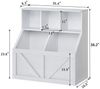 GarveeMore Kinderregal Bücherregal Kinder Spielzeugregal 90x42x92cm Bild 4