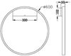 Maytoni Wandleuchte Rim messing 3000K 60cm Bild 4