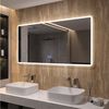 AQUABATOS LED-Lichtspiegel Badspiegel Badezimmer Spiegel mit Beleuchtung Wandspiegel groß (140x70cm) Bild 2