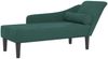 vidaXL Chaiselongue mit Kissen Dunkelgrün Samt Bild 2
