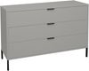 Maeusbacher Bonnie Kommoden Quadrat kreidegrau matt lack BxHxT: 119 x 80 x 45 cm Bild 3