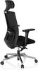 hjh OFFICE Profi Chefsessel CAPTIVA Stoff/Netzstoff Schwarz Bild 4