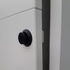 QMM TraumMöbel Schrankbett Wandbett modern vertikal GN 160 x 200 mit LED weiß congo eiche (Möbelstück, 1-St, Schrankbett vertikal 160x200) vertikal klappbar Bild 3