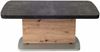 Funktionstisch ausziehbar Catharina 110(145+180) x 63 x 53-72 Wohnzimmertisch Beton/Wildeiche 16171 Bild 4