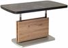 Funktionstisch ausziehbar Catharina 110(145+180) x 63 x 53-72 Wohnzimmertisch Beton/Wildeiche 16171 Bild 2