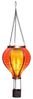 Coen Bakker LED Solarleuchte Hot Air Balloon, LED, amberfarben, Hängeleuchte Heißluftballon gelb-orange 12 LED 11x20 cm Bild 2