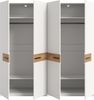 Home affaire Kleiderschrank NIEL, Schlafzimmerschrank, Garderobe, Schrank (1-St, BxH: 200x200 cm, 2 Kleiderstangen, 4 Einlegeböden) Kleiderschrank, Schrank, Schlafzimmer, Jugendzimmer Bild 4