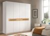 Home affaire Kleiderschrank NIEL, Schlafzimmerschrank, Garderobe, Schrank (1-St, BxH: 200x200 cm, 2 Kleiderstangen, 4 Einlegeböden) Kleiderschrank, Schrank, Schlafzimmer, Jugendzimmer Bild 2