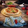 Relaxdays Bambus Pizzateller im 4er Set Bild 2