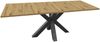 Esstisch ausziehbar Ela 1 140 x 90 x 75 Esszimmertisch Graphit/Asteiche 13502-140 Bild 2