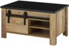 Home affaire Couchtisch SHERWOOD, modernes Holz Dekor, mit Scheunentorbeschlag aus Metall, Breite 93 cm Bild 4