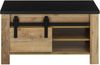 Home affaire Couchtisch SHERWOOD, modernes Holz Dekor, mit Scheunentorbeschlag aus Metall, Breite 93 cm Bild 3