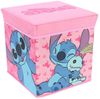 Lilo & Stitch Pinke zusammenklappbarer Aufbewahrungsbox Stuhl 30x30 cm für Zimmer Spielzeugbox Bild 5
