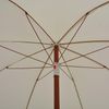 vidaXL Sonnenschirm mit Stahl-Mast 240 cm Sandweiß 47799 Bild 4