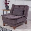 Schlafsofa-Set, 'Kelebek', 90 x 85 x 190, Anthrazit Bild 4